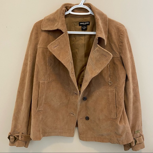 Guess Jeans Brown Corduroy Jacket - Picture 4 of 4